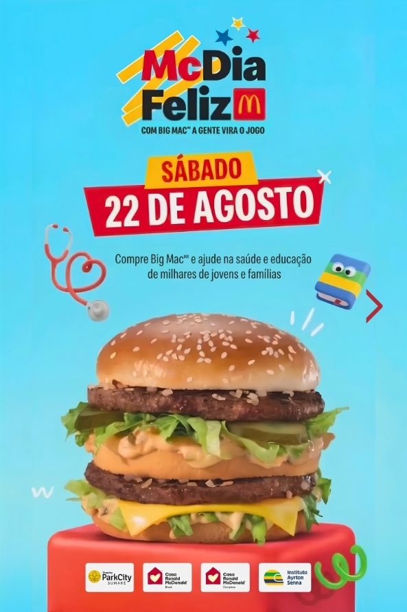 McDia Feliz 2026 no ParkCity Sumaré
