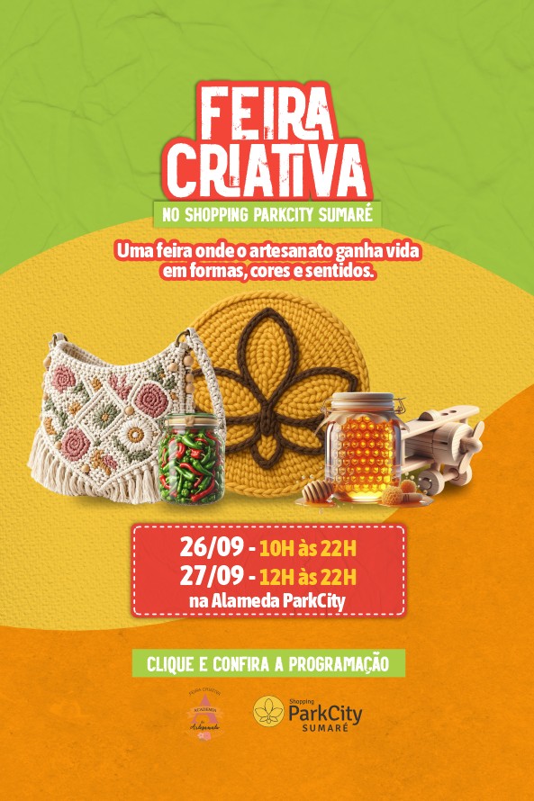 Feira Criativa no ParkCity Sumaré